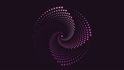 abstract background with spiral mandala in two color pink shade and tone bacground