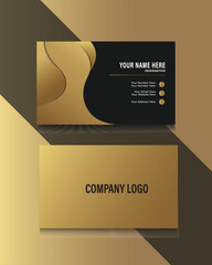  Luxury business card design template.
