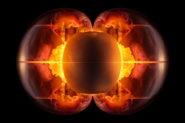 Atomic Divisions: Capturing Nuclear Fission with Generative AI