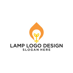 lamp logo design