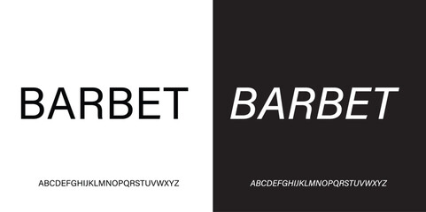 abstract digital technology logo font alphabet. Minimal modern urban fonts for logo, brand etc. Typography typeface uppercase lowercase and number. vector illustration