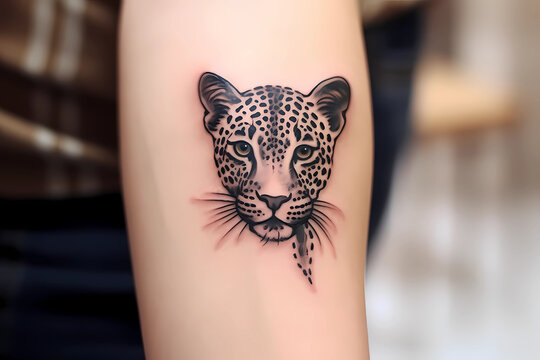 Leopard Cheetah Animal Beautiful Beast Temporary Waterproof Unisex Body  Tattoo | PoshCadillac
