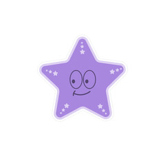 starfish character illustration
