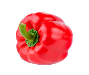 red pepper on transparent png