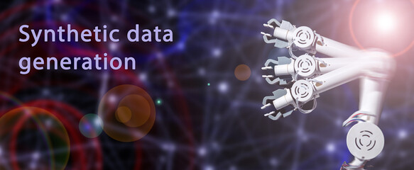 Synthetic data generation the use of algorithms to generate synthetic data that can be used for machine learning training.