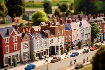 english market town diorama