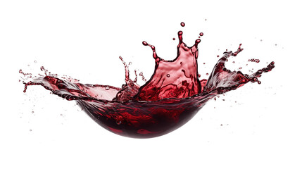 red wine splash