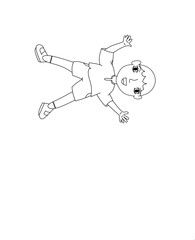 Learn to color cartoon animation for children