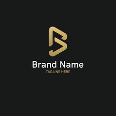 Creative and unique Initial Logo Concepts with letter B