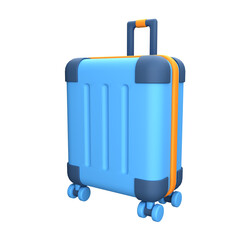 Travel luggage 3D summer icon