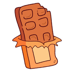 illustration of chocolate 