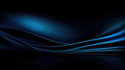 Smooth elegant blue silk or satin luxury cloth texture can use as abstract background