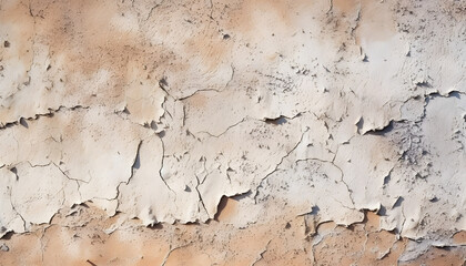 A stucco wall with a rough and textured surface
