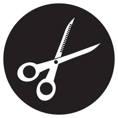 scissors icon vector