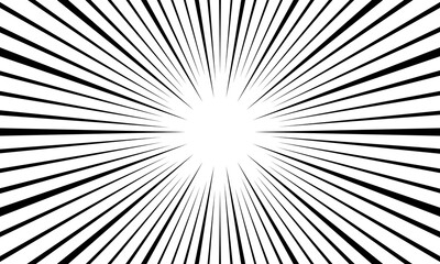 Fototapeta premium White abstract background with futurisctic and modern and black ray burst style speed vector design