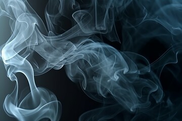 Smoke wall background. Generate Ai