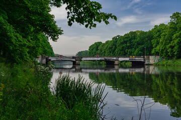 Obraz premium Sachsenbrücke in Leipzig