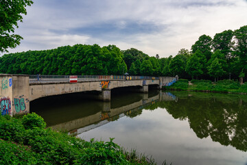 Sachsenbrücke in Leipzig