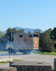 Strand von Viareggio in Italien