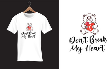 Couple  Love Quotes T shirt design with graphic vector art and printable files 