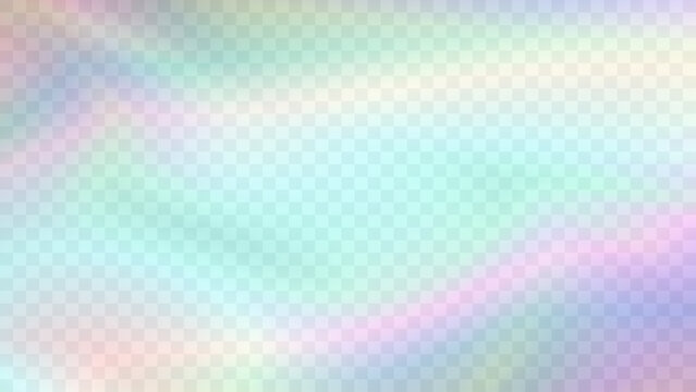 Modern blurred gradient background in trendy retro 90s, 00s style. Y2K aesthetic. Hologram reflection. Poster template for social media posts, digital marketing, sales promotion.
