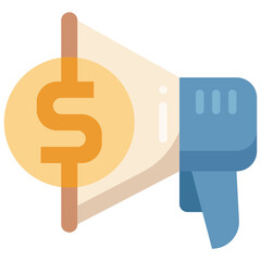 marketing flat icon