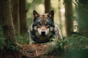 Wolf in the Forest - Generative AI