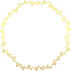 Octagon Shape luxury gold frame golden vector flower frame wreath floral Vector laurel decoration picture frame branches elements wedding anniversary new year Christmas background