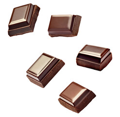 chocolate food dessert brown swee piece broken cocoa dark black chopped bitter slice block crushed candy many ingredient