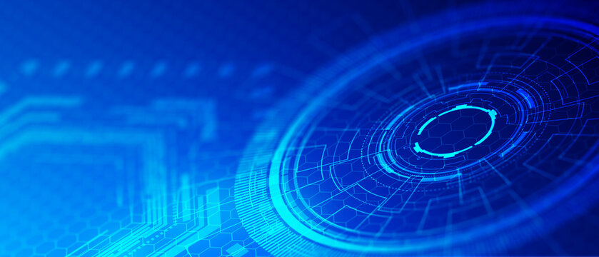  virtual reality in life future technology background 