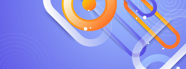 Vector modern business background with geometric shapes colorful colourful