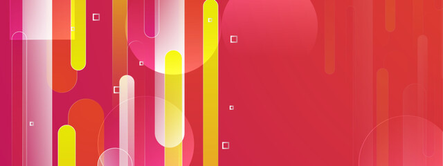 Vector modern business background with geometric shapes colorful colourful