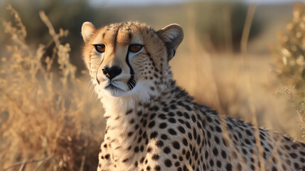 African cheetah, Generative AI