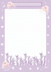 The cute sheet background sets a delightful and whimsical tone for your lecture. With its charming and playful design, featuring adorable illustrations and soft pastel colors.