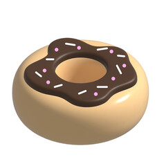 3d donut