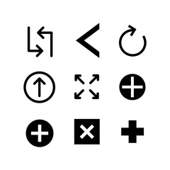 Arrow vector collection. Arrow. Cursor. Modern simple arrows. Vector illustration