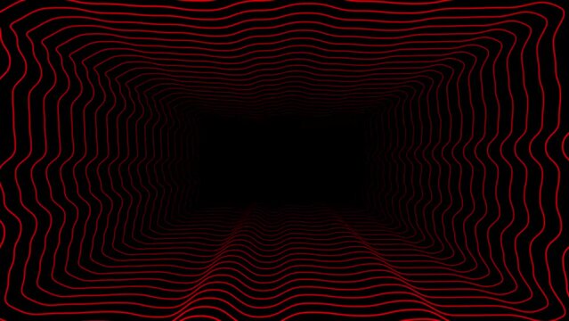 squre line wave spectrum animation. Color Audio Spectrum Waveform