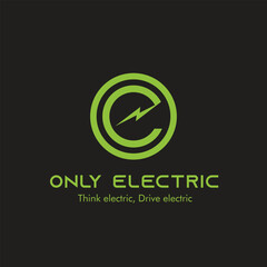 Electric vehicle logo 