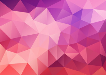 Vector background from polygons, abstract background of triangles