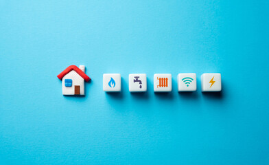 House and utilities. Electricity, heating, water and gas. Smart home. Maintenance of the house....