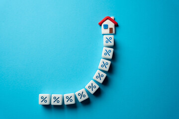 Home mortgage payments. High financial burden, burdensome payments on obligations. Housing...