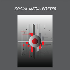 Abstract poster template	
