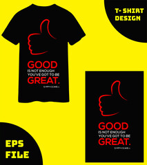 A new minimalist T-shirt Design