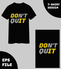 A new minimalist T-shirt Design