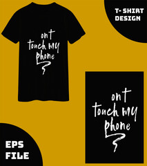 A new minimalist T-shirt Design