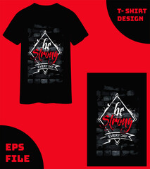 A new minimalist T-shirt Design