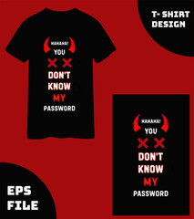 A new minimalist T-shirt Design