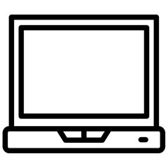 Laptop Icon Style
