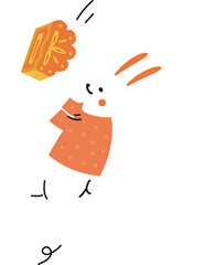 rabbit is hold a moon cake_7