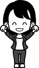 hbスタッフ女性_F_OL06